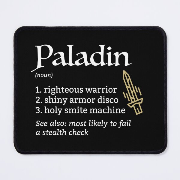 Item preview, D&D Paladin Class Definition for Dungeons and Dragons designed and sold by sunburstrpg.