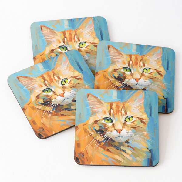 Item preview, Expressive Feline Encounter 3 designed and sold by Popqu1zArt.