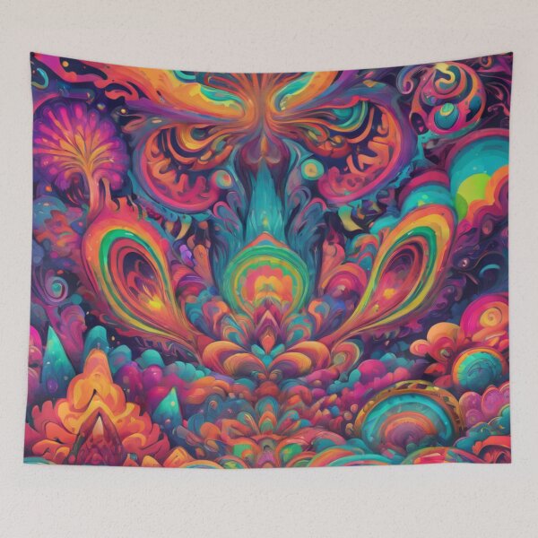 Item preview, Psychedelic Multi Colored Pattern #3 designed and sold by KoliBabb.