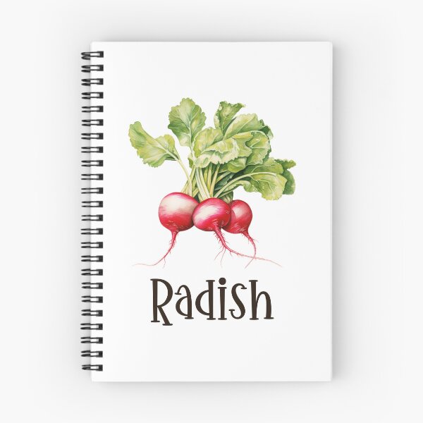 Item preview, Radish Illustration designed and sold by Sketch-Shack.