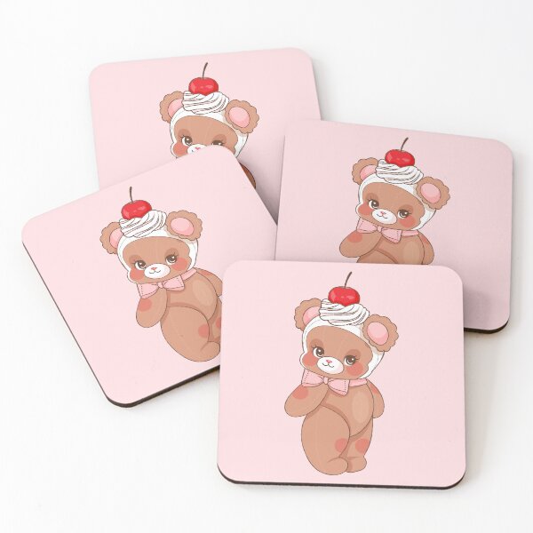 Item preview, kawaii cherry teddy bear | Cherry Bear | Cherry Aesthetic  designed and sold by StudioKitti.
