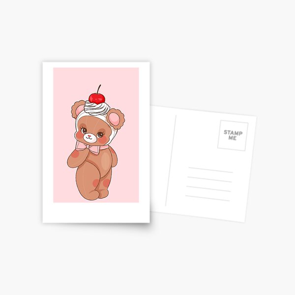 Item preview, kawaii cherry teddy bear | Cherry Bear | Cherry Aesthetic  designed and sold by KittyStrand.