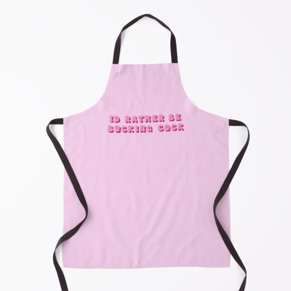 Item preview, I'd Rather Be Sucking Cock Groovy Pink Retro designed and sold by KinkShoppe.