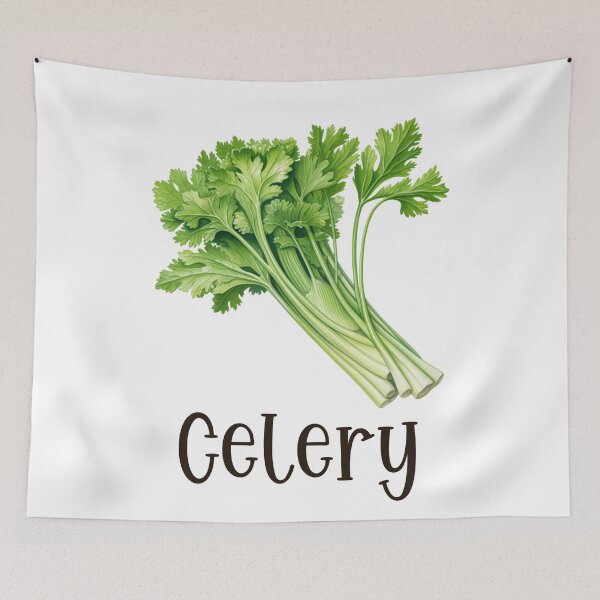 Item preview, Celery Illustration designed and sold by Sketch-Shack.