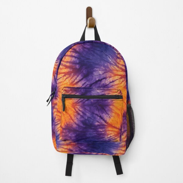 Item preview, Pruple and Orange batik tie-dye designed and sold by FR--Studio.