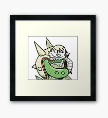 Chesnaught Thumbs-Up! Pokemon Parody Framed Print