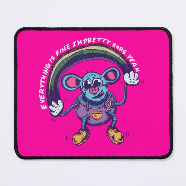 Item preview, Everything Is Fine (dark bg) designed and sold by punkcinemaart.