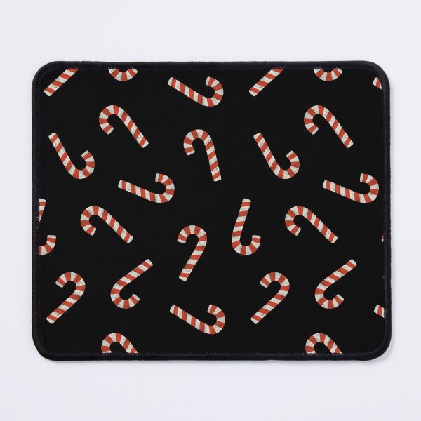 Item preview, simple candy canes - black designed and sold by littlearrow.