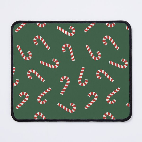 Item preview, simple candy canes - green designed and sold by littlearrow.
