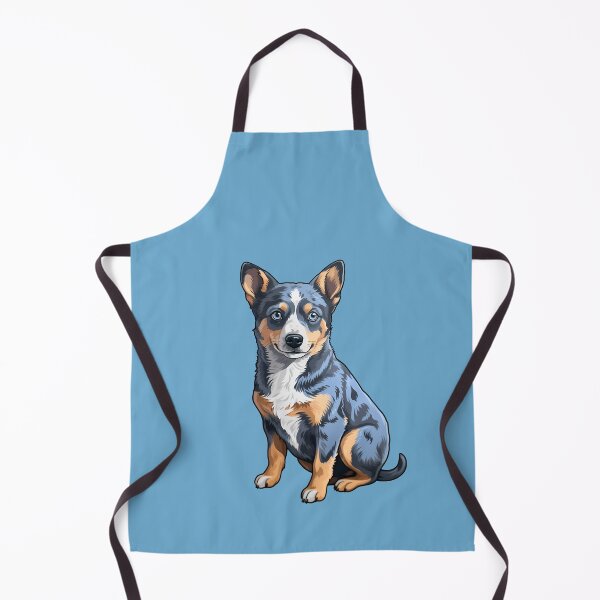 Item preview, Blue Speckle Blue Heeler Dog Puppy Illustration designed and sold by meganohm.