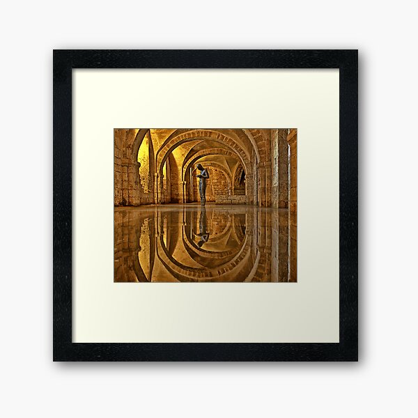 Cathedral Crypt - Winchester Framed Art Print