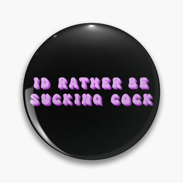 Item preview, I'd Rather Be Sucking Cock Groovy Purple Retro designed and sold by KinkShoppe.