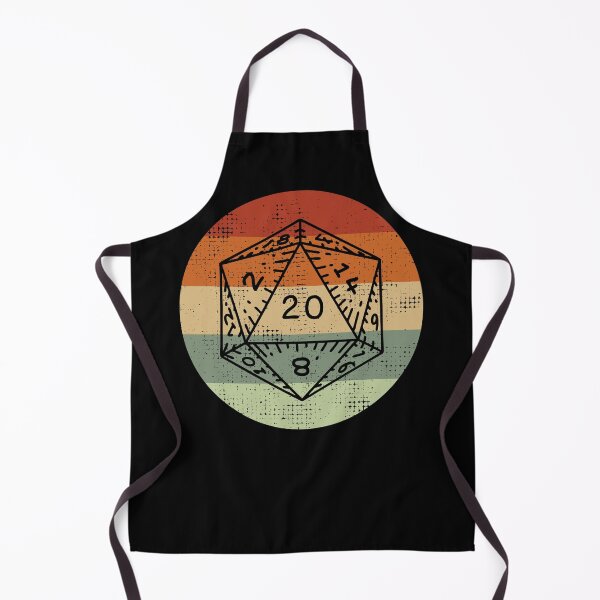Item preview, DnD D20 Retro Sunset designed and sold by sunburstrpg.