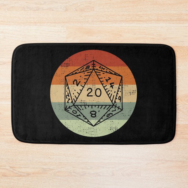 Item preview, DnD D20 Retro Sunset designed and sold by sunburstrpg.
