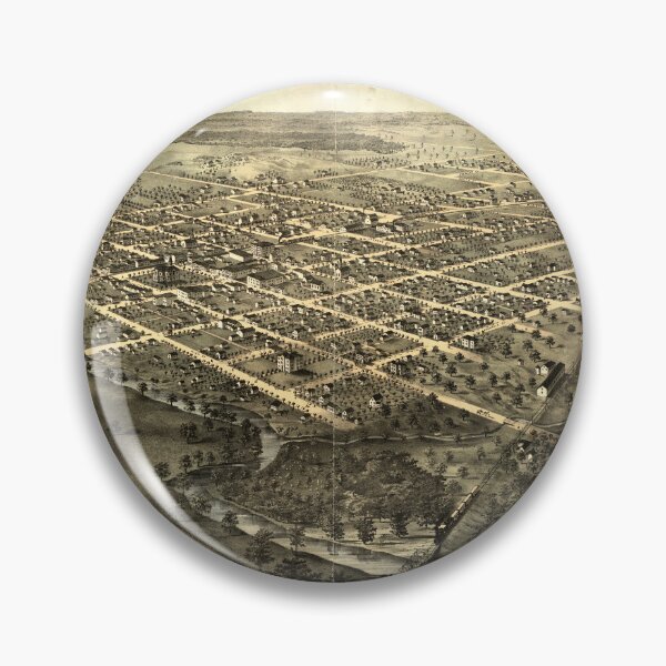 Item preview, Kokomo, Indiana (1868) designed and sold by allhistory.