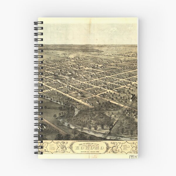 Item preview, Kokomo, Indiana (1868) designed and sold by allhistory.
