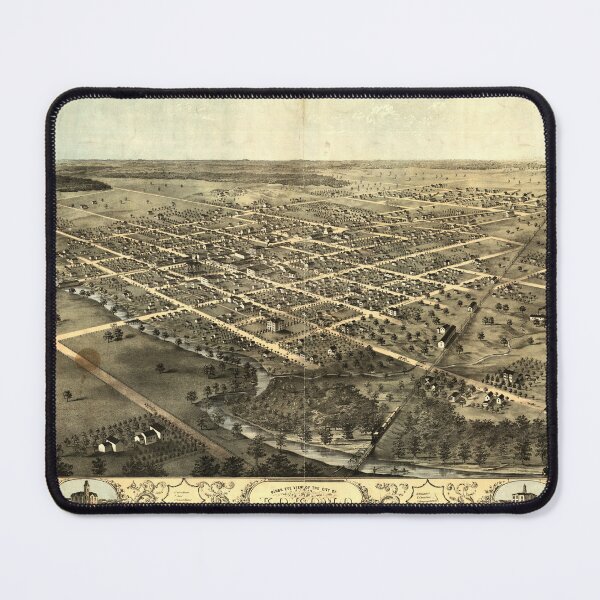 Item preview, Kokomo, Indiana (1868) designed and sold by allhistory.