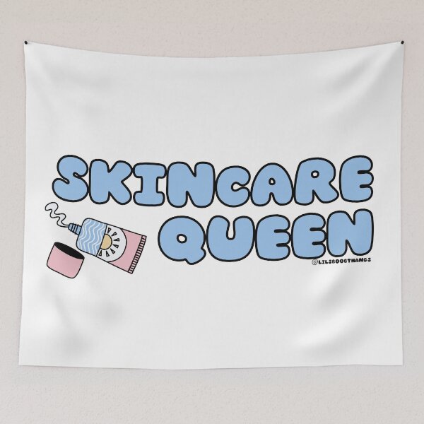 Item preview, Skincare Queen. v7, blue/purple | @lilsboobthangs designed and sold by lilsboobthangs.