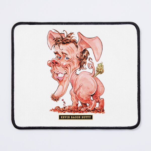 Item preview, KEVIN BACON BUTTY - Another Great Illustration from Paul Cemmick's MOVIESTAR MUTATIONS by DAVID RICHARDSON designed and sold by TIGERDAVER.