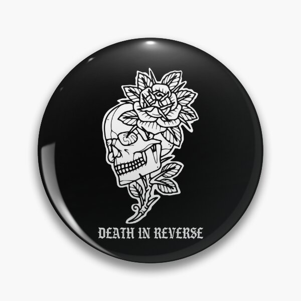Item preview, Skull with flowers Death In Reverse Tattoo Flash designed and sold by thecamphillips.