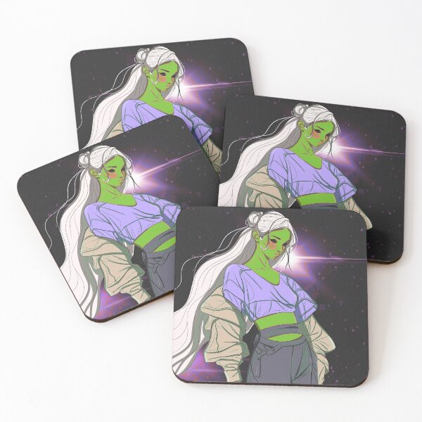 Item preview, Cool alien girl- green designed and sold by CitrusRock17.