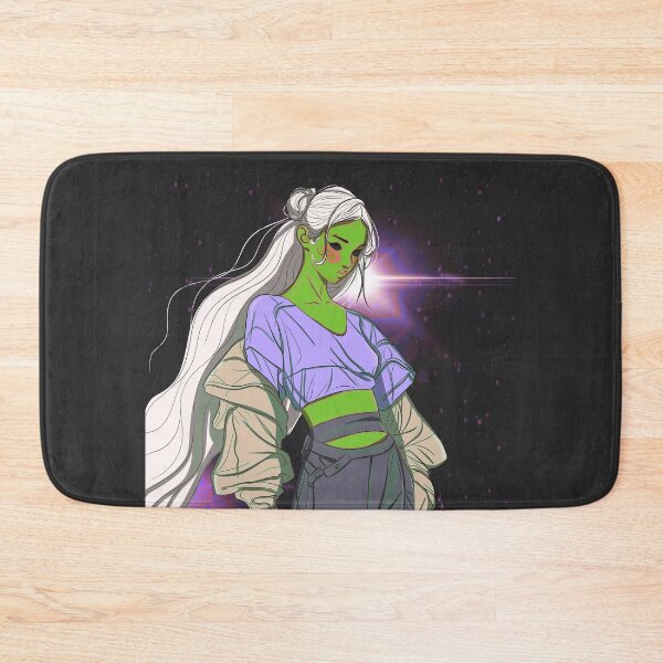 Item preview, Cool alien girl- green designed and sold by CitrusRock17.