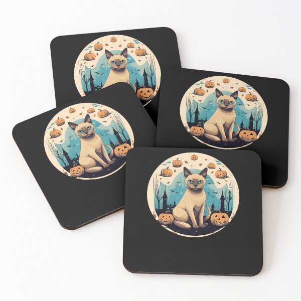 Item preview, Tonkinese Cat Halloween, Love Cats  designed and sold by Logiamerch.