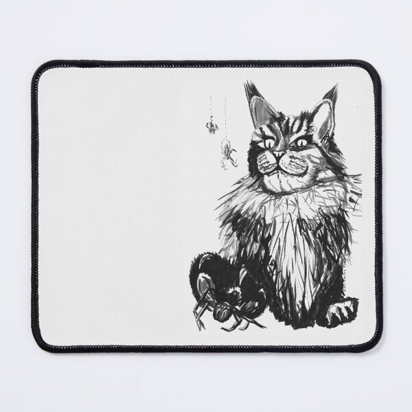 Item preview, Spiders and the Hunting Cat designed and sold by Rina Arling.