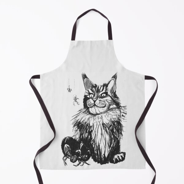 Item preview, Spiders and the Hunting Cat designed and sold by Rina Arling.