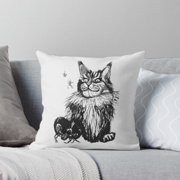 Item preview, Spiders and the Hunting Cat designed and sold by Rina Arling.