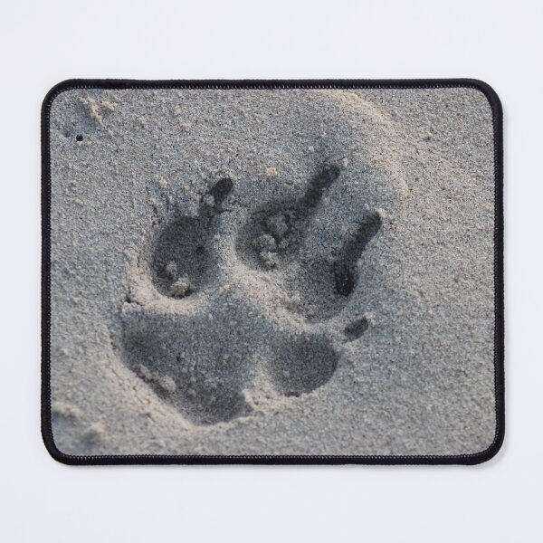 Item preview, Puppy paw print in the sand designed and sold by irened71.
