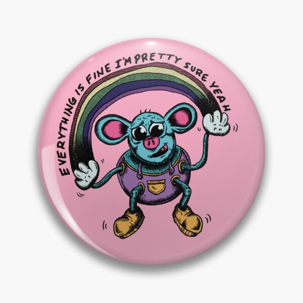 Item preview, Everything Is Fine (light bg) designed and sold by punkcinemaart.