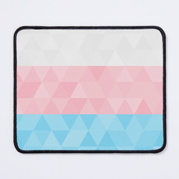 Item preview, Triangle Trans Flag (seamless) designed and sold by wetchickenart.