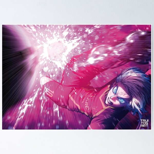 Item preview, Kaiser shot from the manga Blue Lock designed and sold by Vinland-Dream.