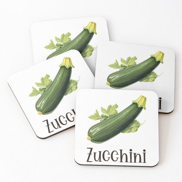 Item preview, Zucchini Illustration designed and sold by Sketch-Shack.