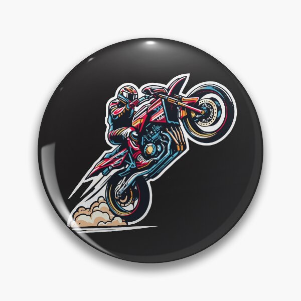 Item preview, Legalize Wheelies Motorbike graphic art design designed and sold by GlobalDesigns-.