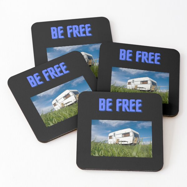 Item preview, Be Free Caravan Design For All Camping Enthusiasts designed and sold by MarieSusan.