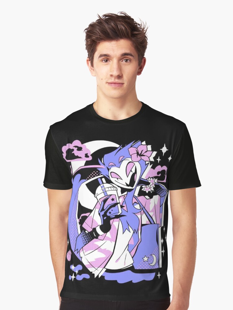 Thumbnail 1 von 5, Grafik T-Shirt, Helluva Boss - Stolas designt und verkauft von Theodorelmuller.