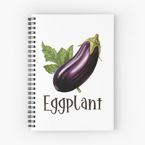 Item preview, Eggplant Illustration designed and sold by Sketch-Shack.