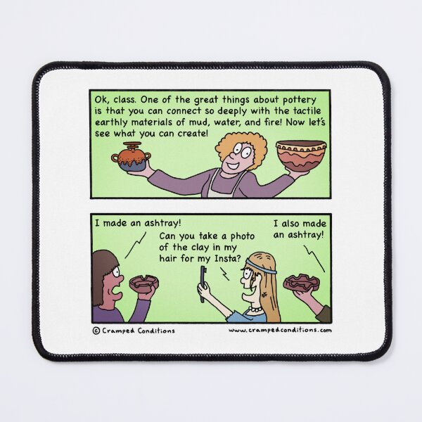 Item preview, Pottery teacher designed and sold by Cramped Conditions.