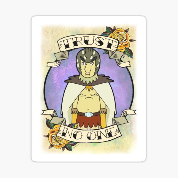 Bird Person - Trust No One Sticker