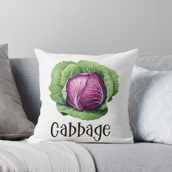 Item preview, Cabbage Illustration designed and sold by Sketch-Shack.