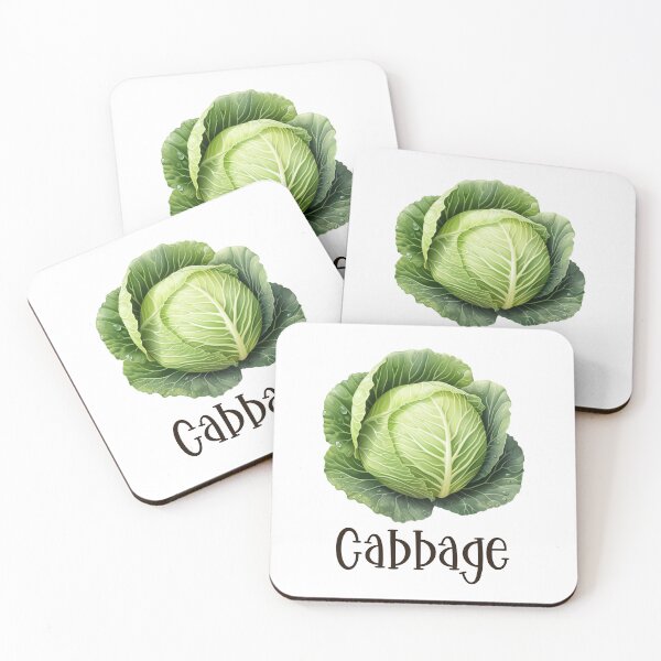 Item preview, Cabbage Illustration designed and sold by Sketch-Shack.
