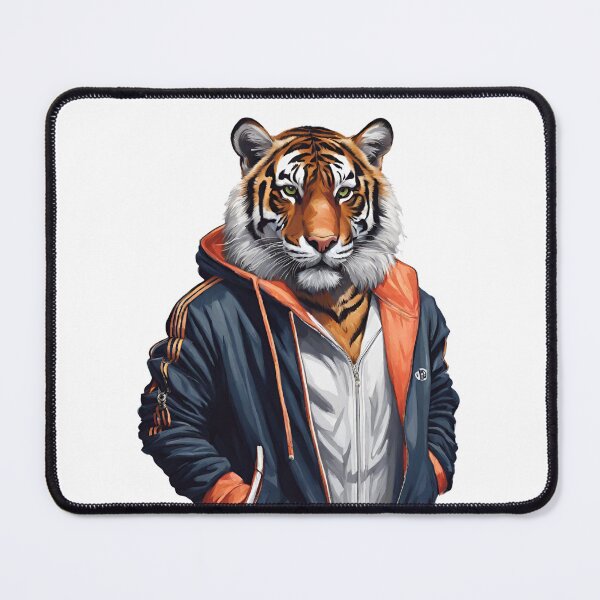 Item preview, tiger in a tracksuit designed and sold by Periush.