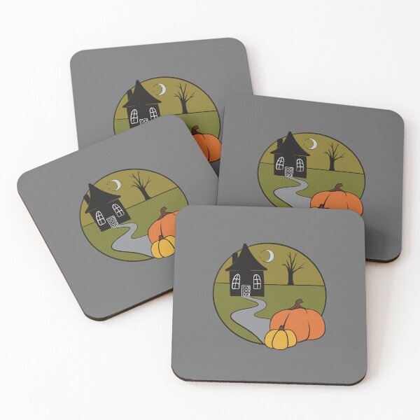 Item preview, Retro Spooky Season Halloween Scene designed and sold by Skull Fern.