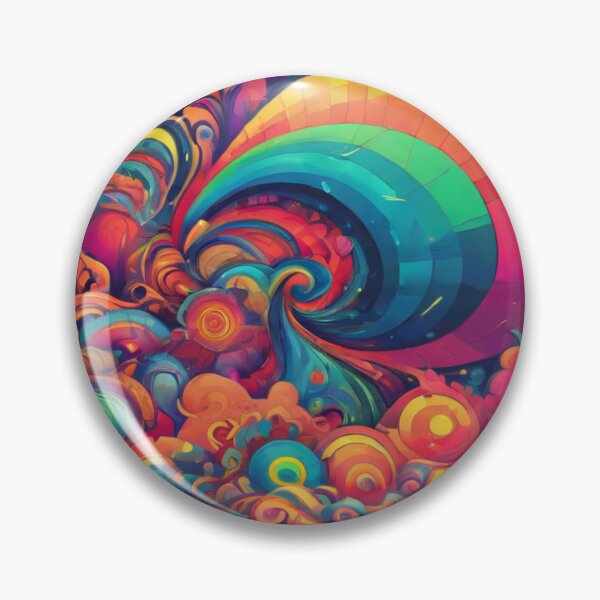 Item preview, Psychedelic Multi Colored Pattern #4 designed and sold by KoliBabb.
