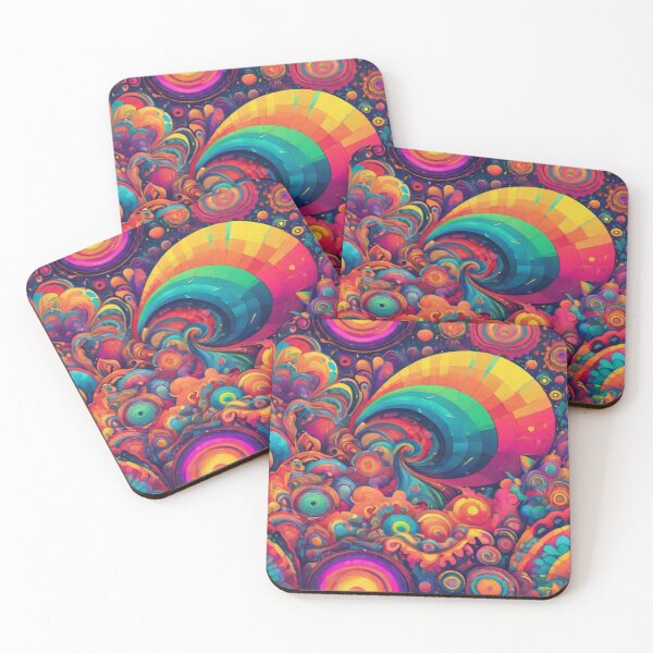 Item preview, Psychedelic Multi Colored Pattern #4 designed and sold by KoliBabb.