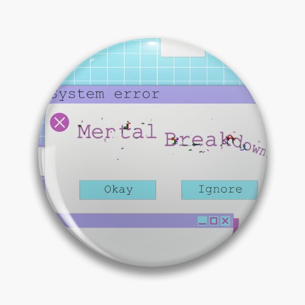 Item preview, Mental Breakdown designed and sold by FreshFunkyRetro.