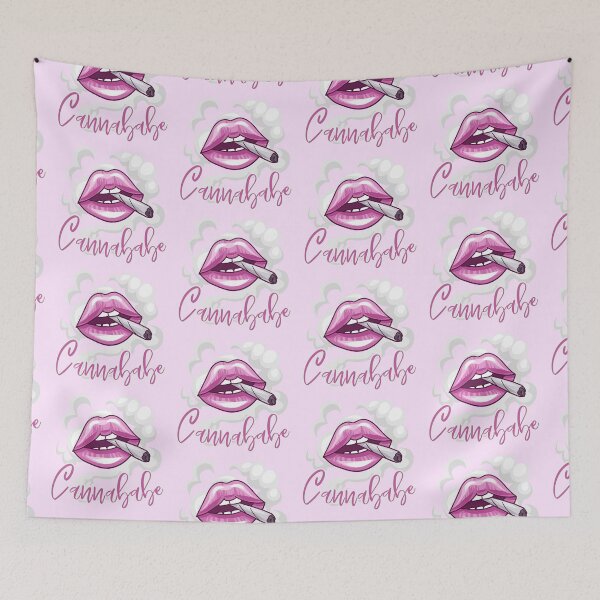 Item preview, CannaBabe | Cannabis Lover Blunt With Pink Lips designed and sold by KinkShoppe.