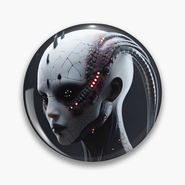 Item preview, Alien cyborg huntress designed and sold by humanwurm.